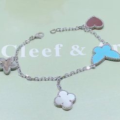 Van Cleef & Arpels Lucky Alhambra Bracelet 4 Motifs VCARD87600