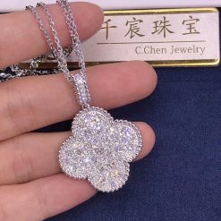 Van Cleef & Arpels Magic Alhambra Long Necklace Diamonds VCARO49O00