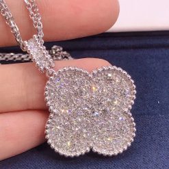 Van Cleef & Arpels Magic Alhambra Long Necklace Diamonds VCARO49O00