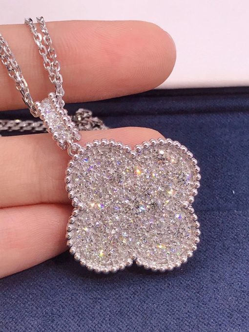 Van Cleef & Arpels Magic Alhambra Long Necklace Diamonds VCARO49O00