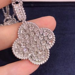 Van Cleef & Arpels Magic Alhambra Long Necklace Diamonds VCARO49O00