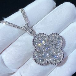 Van Cleef & Arpels Magic Alhambra Long Necklace Diamonds VCARO49O00