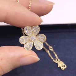 Van Cleef & Arpels Frivole Pendant, Small Model Yellow Gold VCARP2V100