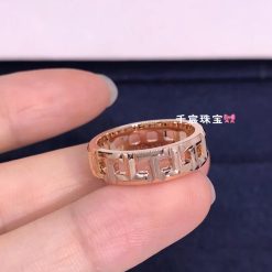 Tiffany T True Wide Ring Rose Gold 63064300