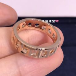 Tiffany T True Wide Ring Rose Gold 63064300