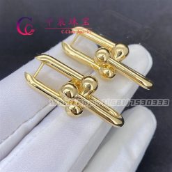 Tiffany HardWear Link Earrings In Yellow Gold 60006355