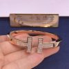 Tiffany T Pavé Diamond Square Bracelet in 18k Rose Gold 60153369