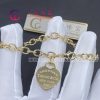 Tiffany Return to Tiffany™ Heart Tag Bracelet in Yellow Gold Medium 60139691