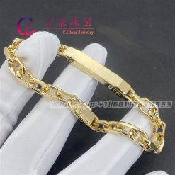 Tiffany 1837™ Makers Narrow Chain Bracelet In 18k Gold 63526517