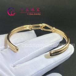 Tiffany Infinity Cuff 18K Rose Gold Bracelets