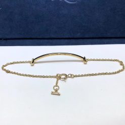 Tiffany T Smile Bracelet in Yellow Gold 60150763