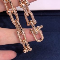 Tiffany HardWear Medium Link Bracelet in Rose Gold 70881624