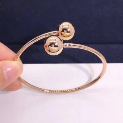 Tiffany HardWear Ball Bypass Bracelet in Rose Gold 60152620