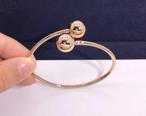 Tiffany HardWear Ball Bypass Bracelet in Rose Gold 60152620