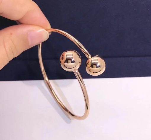 Tiffany HardWear Ball Bypass Bracelet in Rose Gold 60152620