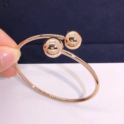 Tiffany HardWear Ball Bypass Bracelet in Rose Gold 60152620