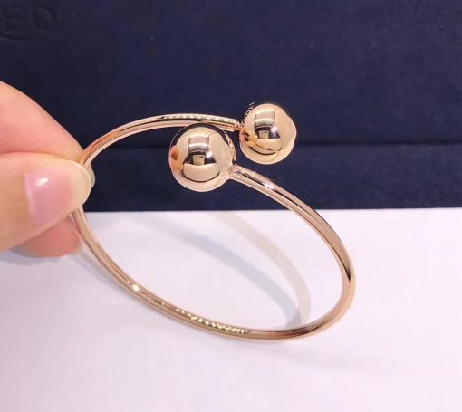 Tiffany HardWear Ball Bypass Bracelet in Rose Gold 60152620