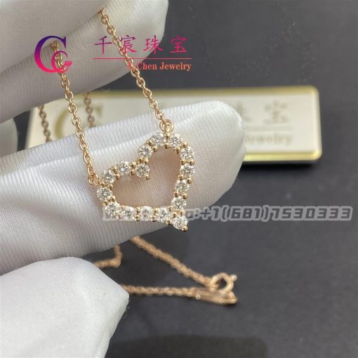 Tiffany Hearts™ Pendant Rose Gold 60007646