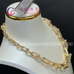 Tiffany HardWear Graduated Link Necklace In Yellow Gold 60153063