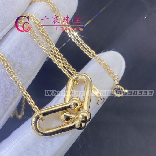 Tiffany HardWear Double Link Pendant 18K Yellow Gold 63364223