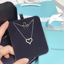 Tiffany Diamond Heart Pendant 60007523