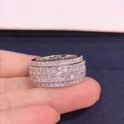 Piaget Possession Band Large Model White Gold Diamond Ring G34PY900