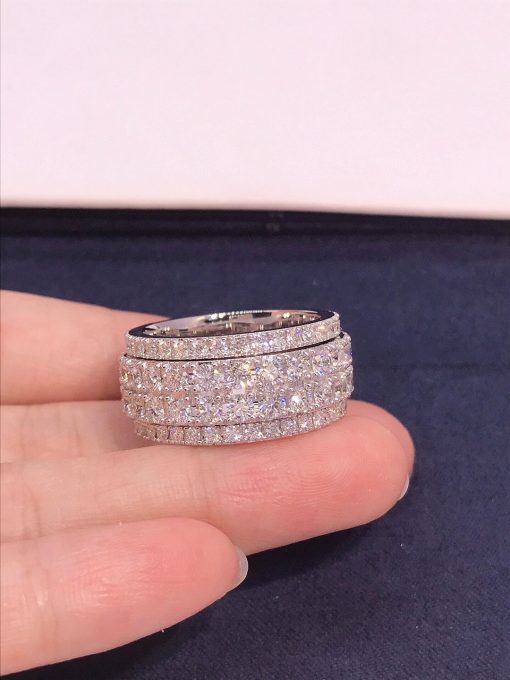 Piaget Possession Band Large Model White Gold Diamond Ring G34PY900