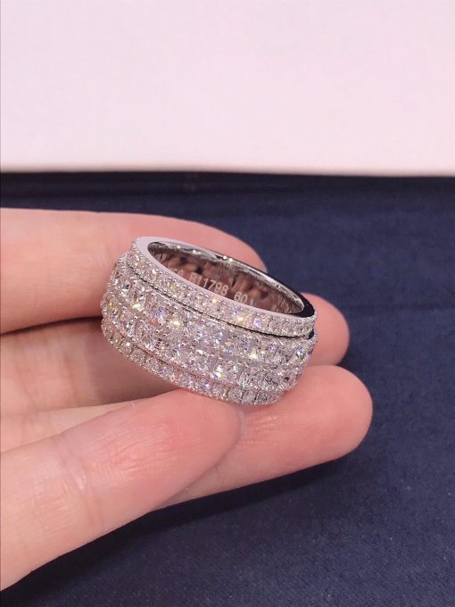 Piaget Possession Band Large Model White Gold Diamond Ring G34PY900