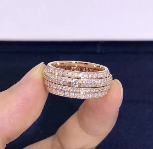 Piaget Possession Medium Model Rose Gold Diamond Ring G34P1B00