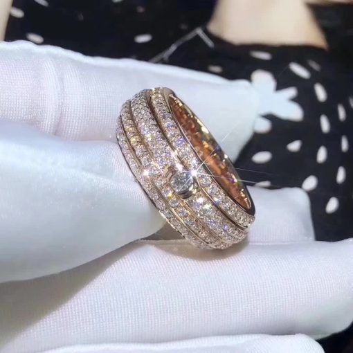 Piaget Possession Medium Model Rose Gold Diamond Ring G34P1B00