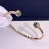 Piaget Possession Open Bangle Bracelet Malachite G36PC600