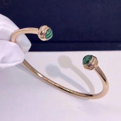 Piaget Possession Open Bangle Bracelet Malachite G36PC600