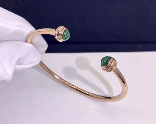 Piaget Possession Open Bangle Bracelet Malachite G36PC600