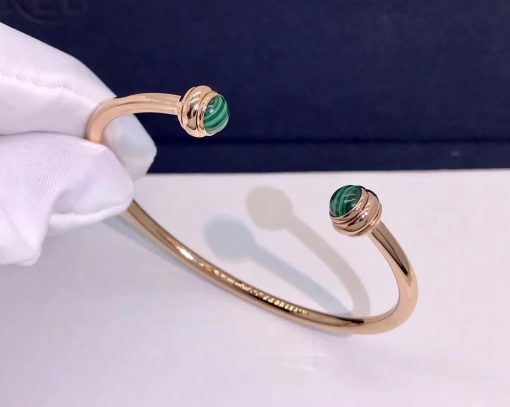 Piaget Possession Open Bangle Bracelet Malachite G36PC600