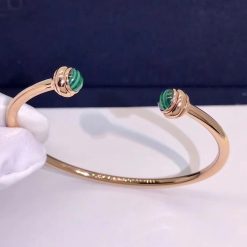 Piaget Possession Open Bangle Bracelet Malachite G36PC600