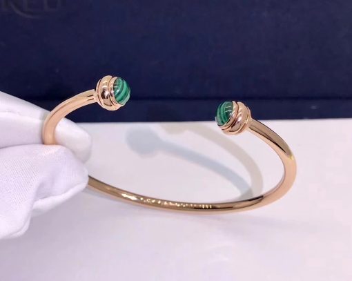 Piaget Possession Open Bangle Bracelet Malachite G36PC600