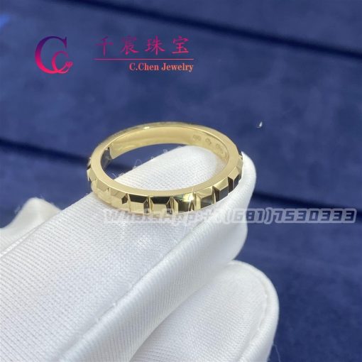 Boucheron Clou De Paris Yellow Gold Wedding Band JAL00008