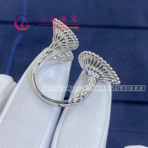 Boucheron Serpent Bohème Ring 3 Motifs Pear Aquaprase JRG03174