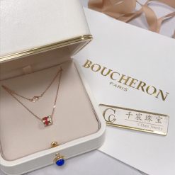 Boucheron Quatre Red Edition Mini Ring Pendant JPN00617