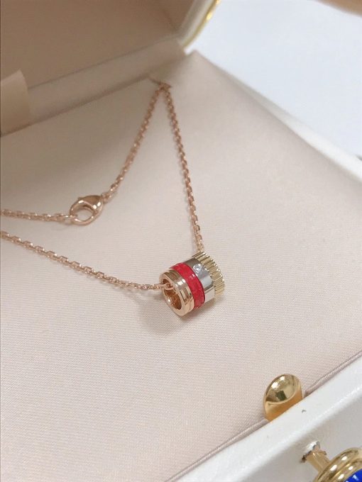 Boucheron Quatre Red Edition Mini Ring Pendant JPN00617