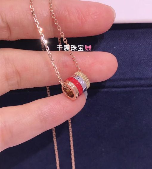 Boucheron Quatre Red Edition Mini Ring Pendant JPN00617