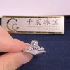 Chaumet Joséphine Splendeur Impériale Solitaire Platinum and Diamonds J3TR00