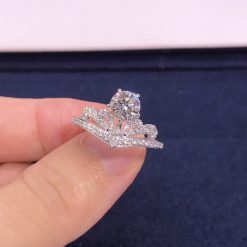 Chaumet Joséphine Splendeur Impériale Solitaire Platinum and Diamonds J3TR00