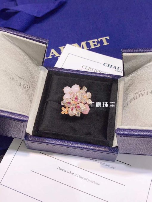 Chaumet Hortensia Opal, Sapphire and White Diamonds Ring 082477