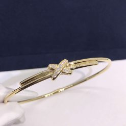 Chaumet Jeux De Liens Bracelet Yellow Gold Diamonds