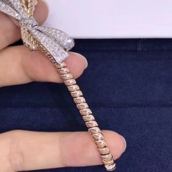 Chaumet Insolence Bracelet White Gold Rose Gold Diamonds 082960