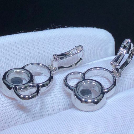 Chopard Happy Dreams Diamond Earrings 18k White Gold 839769-1002