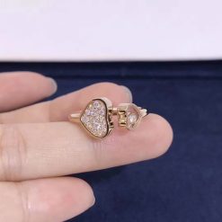 Chopard Happy Hearts Ring Rose Gold Diamonds @829482-5900