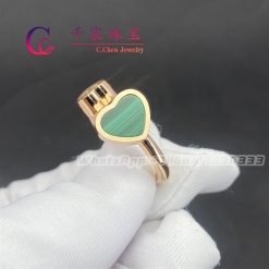 Chopard Happy Hearts Ring Rose Gold Malachite @829482-5102