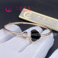 Chopard Happy Hearts Bangle Ethical Rose Gold @857482-5200